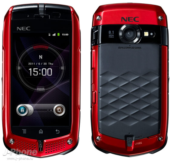 противоударный смартфон NEC 909w и NEC 909e