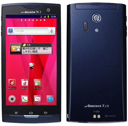 Fujitsu Docomo F-05D Arrows X LTE