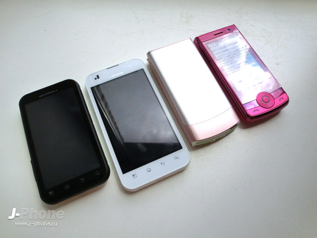 японские телефоны Docomo L-07C Optimus Bright
