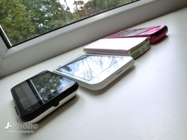 японские телефоны Docomo L-07C Optimus Bright