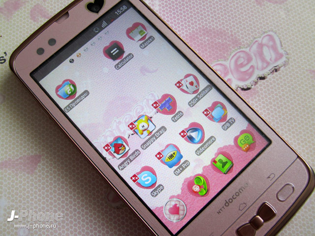 fujitsu docomo f-03d girls