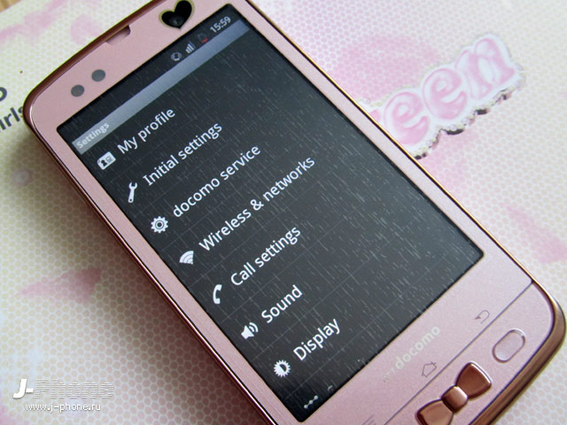 fujitsu docomo f-03d girls