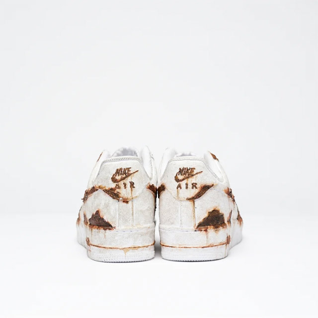 Японские ржавые кроссовки ручной работы NIKE Principe Privé RUST