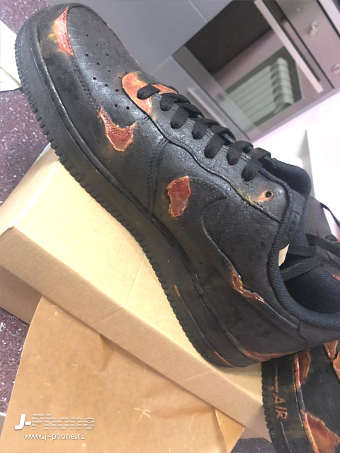 Японские ржавые кроссовки ручной работы NIKE Principe Privé RUST