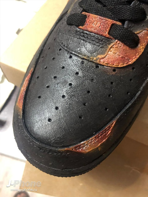 Японские ржавые кроссовки ручной работы NIKE Principe Privé RUST