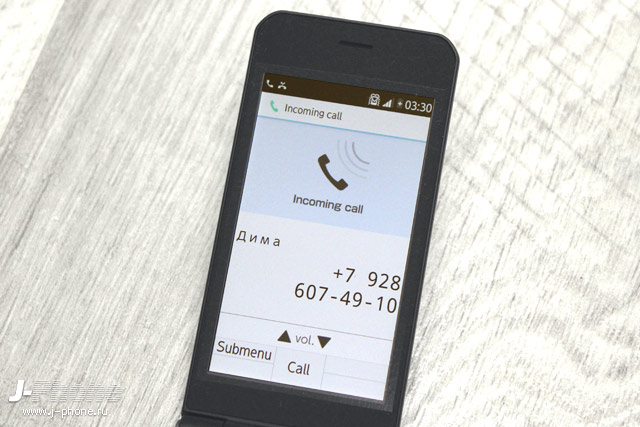 Обзор Fujitsu ARROWS Phone F-03L