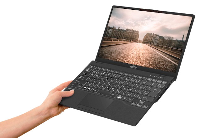 Fujitsu представила самый легкий в мире ноутбук LIFEBOOK UH-X / E3