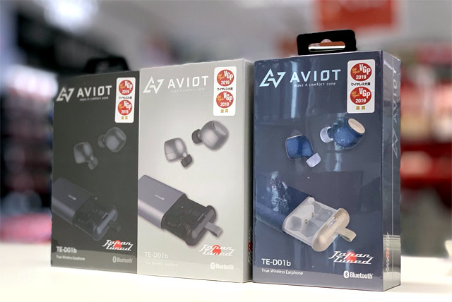 Беспроводные TWS Plus bluetooth наушники AVIOT TE-D 01b поступили в продажу Беспроводные TWS Plus bluetooth наушники AVIOT TE-D 01b поступили в продажу