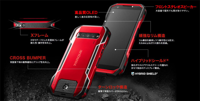 Kyocera TORQUE G06 обзор со стороны