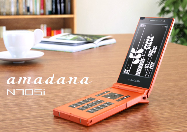 Телефон NEC Docomo N705i Amadana