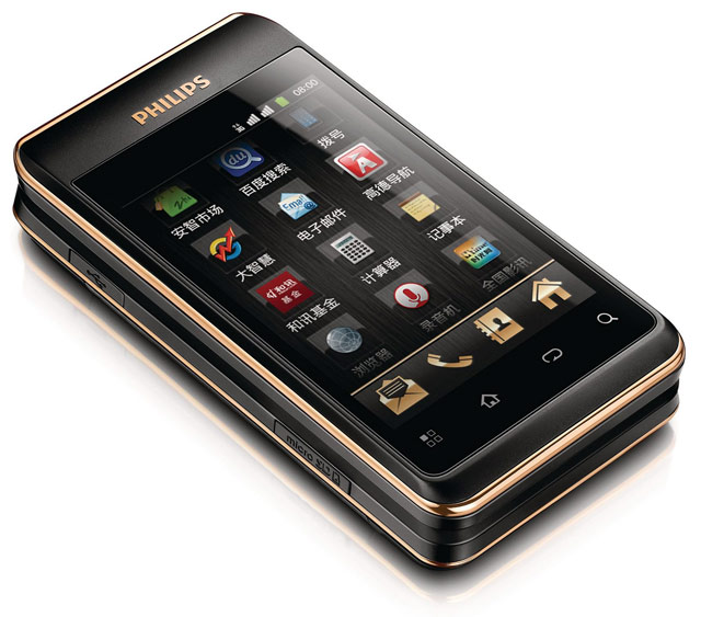 смартфон-раскладушка Philips W930