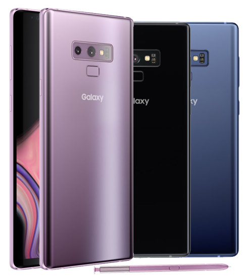 AU предложит Samsung GALAXY Note 9 в цвете Lavender Purple AU предложит Samsung GALAXY Note 9 в цвете Lavender Purple