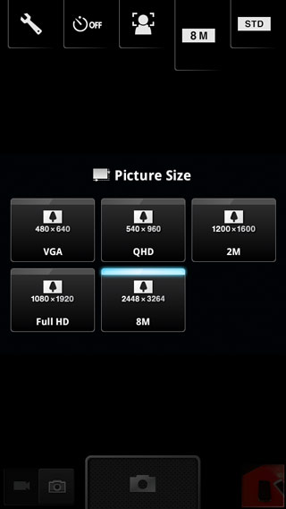 Sharp slider Docomo SH-02D
