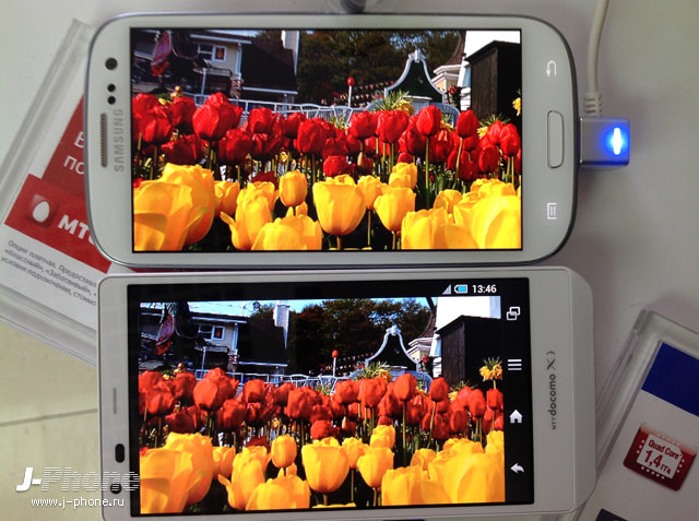 docomo sh-02e vs. samsung galaxy s3 docomo sh-02e vs. samsung galaxy s3