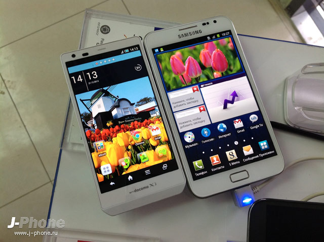 docomo sh-02e vs. samsung galaxy s3 docomo sh-02e vs. samsung galaxy s3