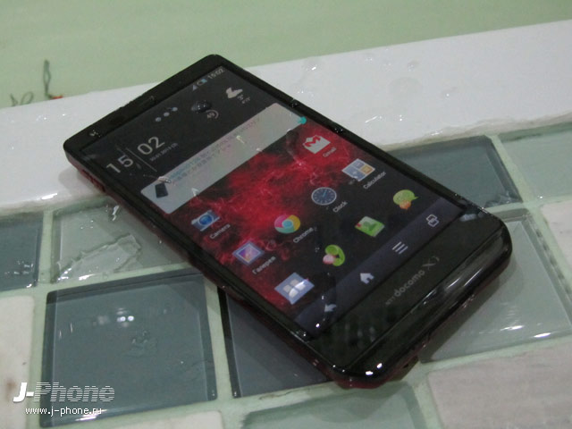 sharp docomo sh-02e водонепроницаемость