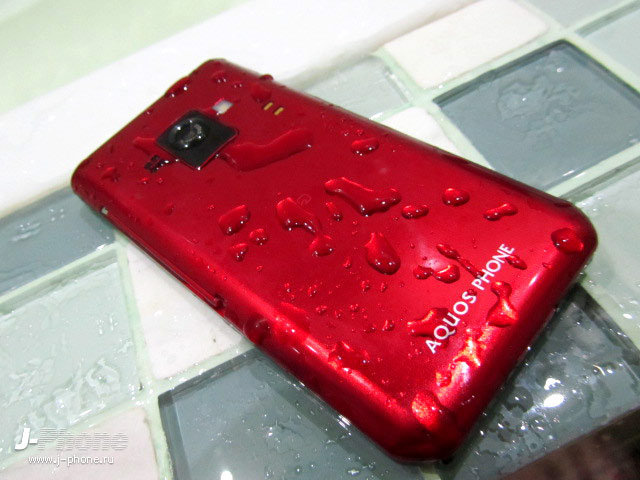 sharp docomo sh-02e водонепроницаемость