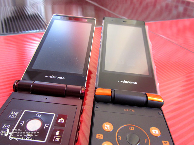 японский телефон sharp docomo sh-03e