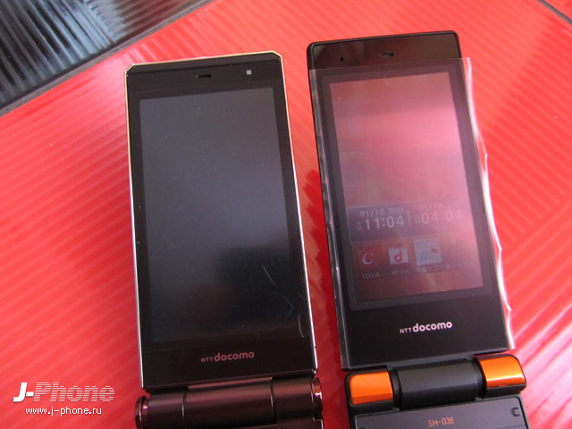 японский телефон sharp docomo sh-03e