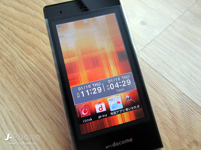 японский телефон sharp docomo sh-03e