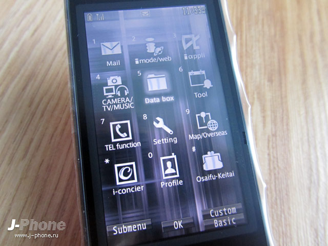 японский телефон sharp docomo sh-03e