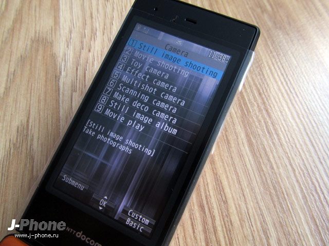 японский телефон sharp docomo sh-03e