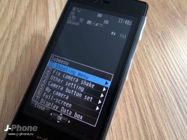 японский телефон sharp docomo sh-03e