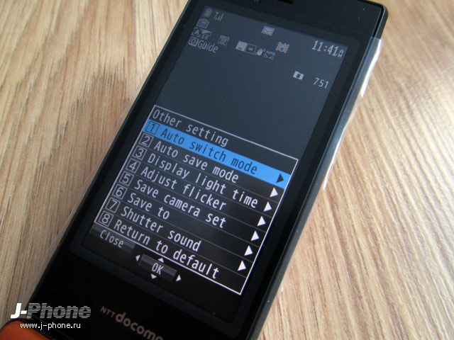 японский телефон sharp docomo sh-03e