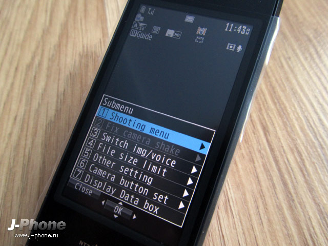 японский телефон sharp docomo sh-03e