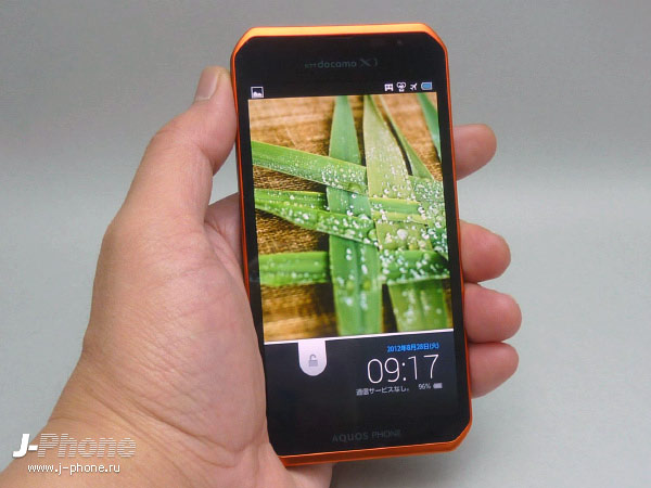 смартфон sharp docomo sh-10d aquos phone sv