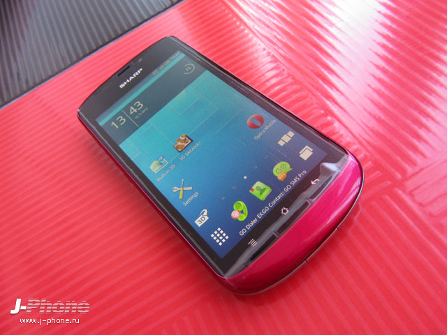 3D смартфон sharp sh8298u 3D смартфон sharp sh8298u