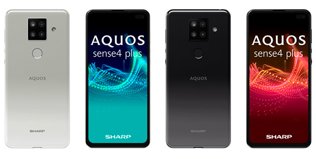 Компания Sharp официально представила 6,7" Android смартфон AQUOS sense4 plus SH-S40P для рынка Тайваня