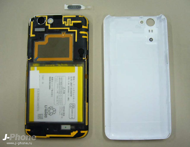 разбираем sharp docomo sh-01f aquos phone zeta