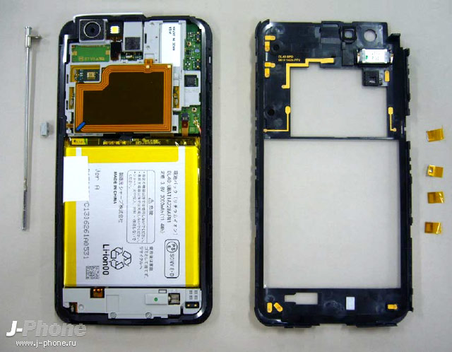 разбираем sharp docomo sh-01f aquos phone zeta