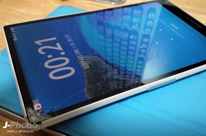 Краш тест японского планшета Sharp Aquos Pad Docomo SH-06F Краш тест японского планшета Sharp Aquos Pad Docomo SH-06F