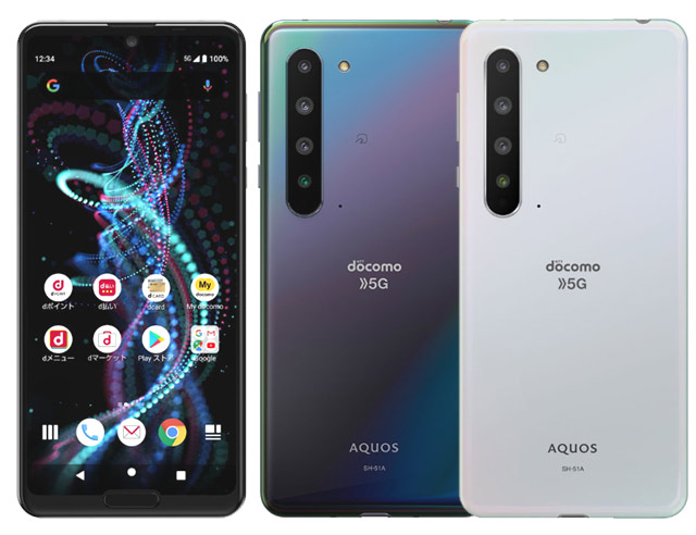 Sharp AQUOS R5G SH-51A: обзор со стороны