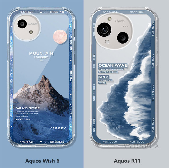 Sharp AQUOS wish6 и Sharp AQUOS R11