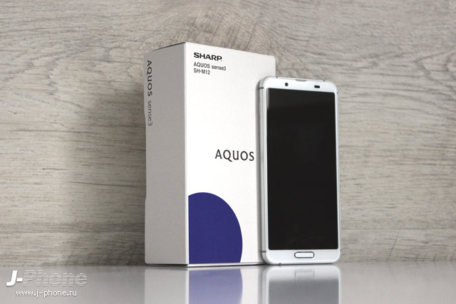 Обзор 2-SIM смартфона SHARP AQUOS sense3 SH-M12
