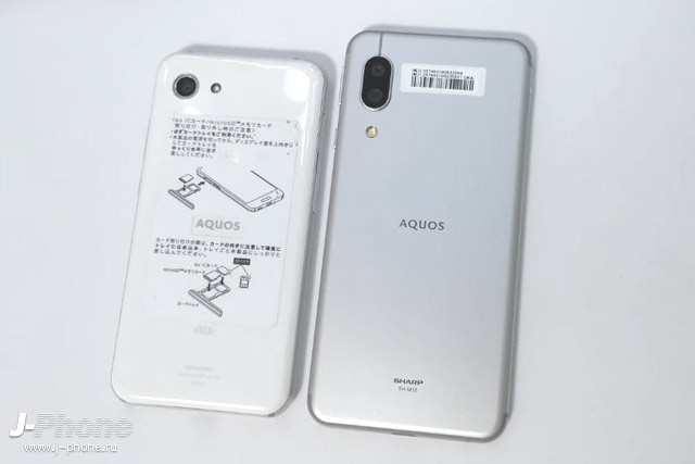 Sharp AQUOS R compact и SHARP AQUOS sense3 SH-M12