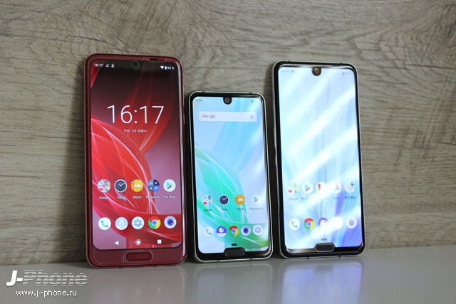 Фотообзор Sharp AQUOS R2 compact Smokey Green 803SH