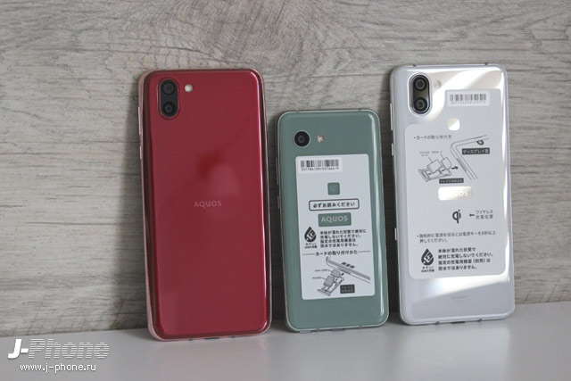 Фотообзор Sharp AQUOS R2 compact Smokey Green 803SH
