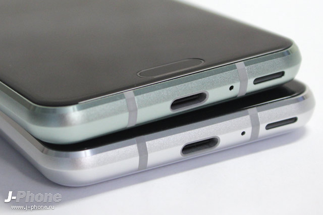 Sharp AQUOS R2 compact Smokey Green vs. Deep White