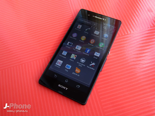 обзор японского смартфона Sony Xperia Z Docomo SO-02E обзор японского смартфона Sony Xperia Z Docomo SO-02E