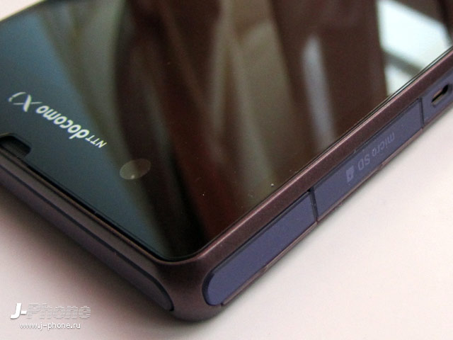 обзор смартфона Sony Docomo SO-02E Xperia Z фиолетового цвета
