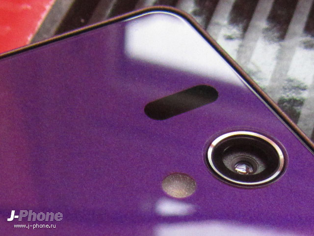 обзор смартфона Sony Docomo SO-02E Xperia Z фиолетового цвета