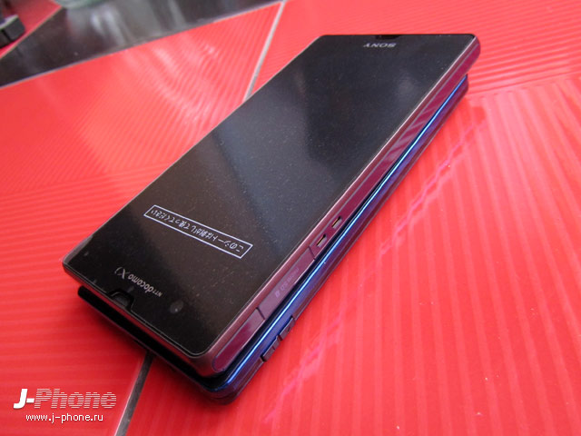 обзор смартфона Sony Docomo SO-02E Xperia Z фиолетового цвета