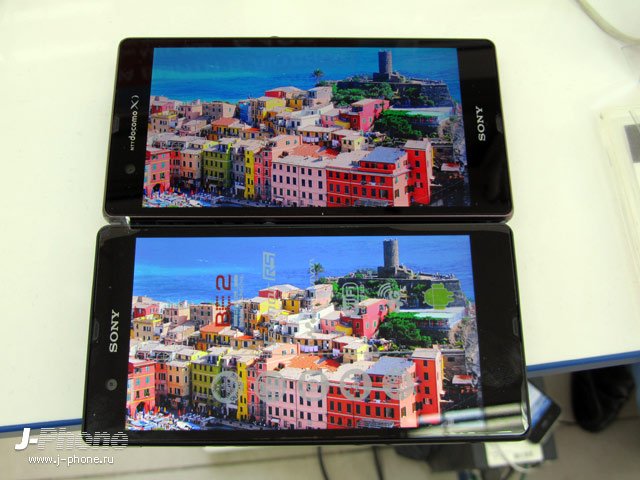 сравниваем японский и европейский Sony Xperia Z