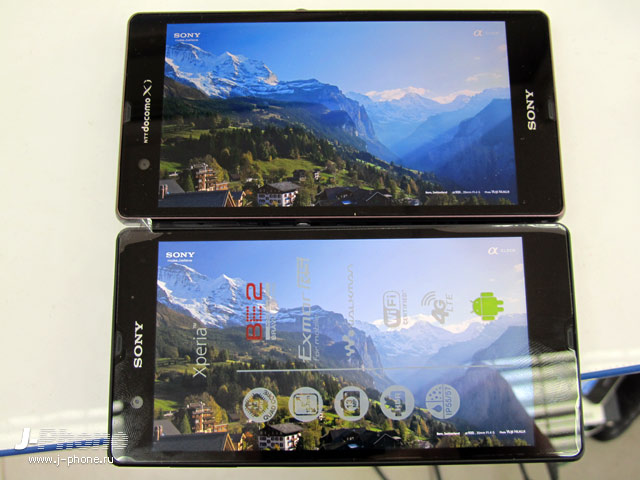 сравниваем японский и европейский Sony Xperia Z
