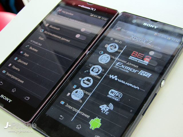 сравниваем японский и европейский Sony Xperia Z