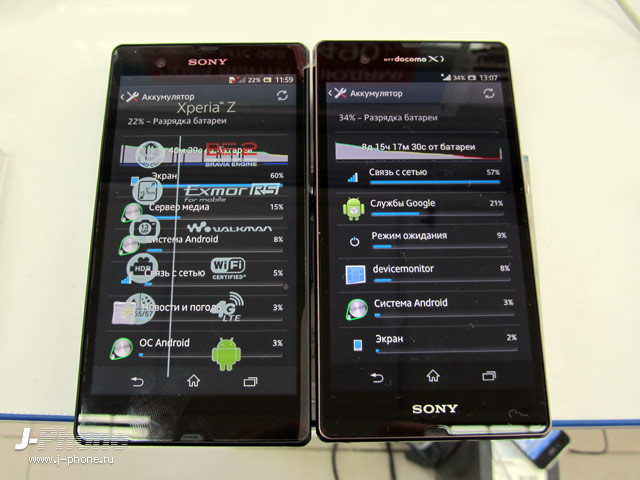 сравниваем японский и европейский Sony Xperia Z